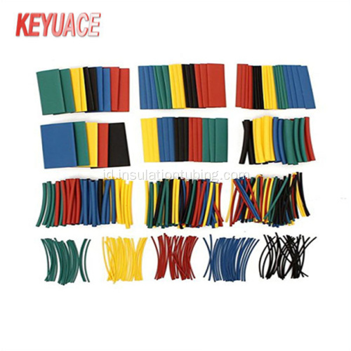 Campuran Warna Heat Shrink Tube Sleeving dengan kotak